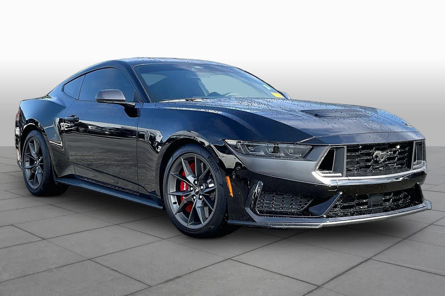 Used 2025 Shadow Black Ford Dark Horse image 3