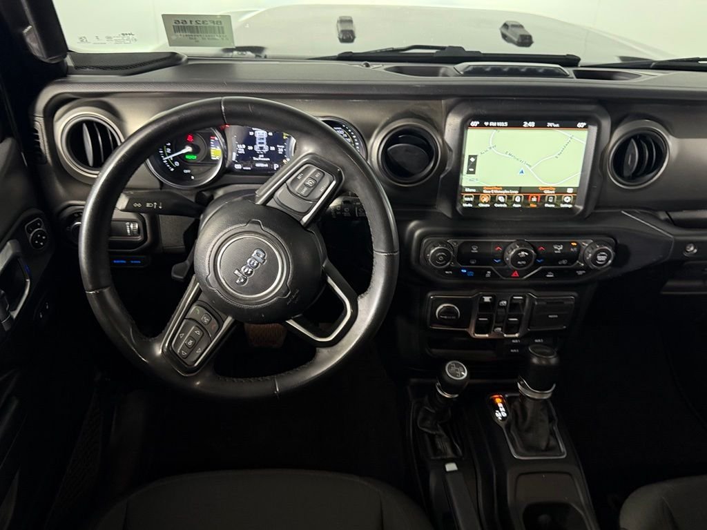 Used 2023 Black Clearcoat Jeep Willys 4xe image 14