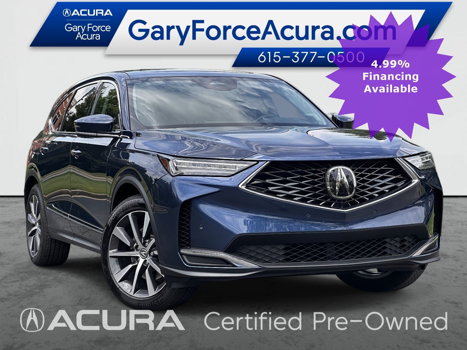 Used 2026 Canyon River Blue Metallic Acura SH-AWD with Technology Package image 28