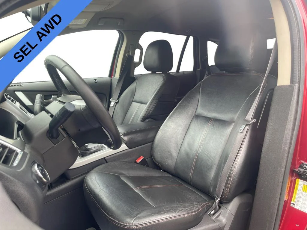 Used 2014 Ruby Red Metallic Tinted Clearcoat Ford SEL image 9