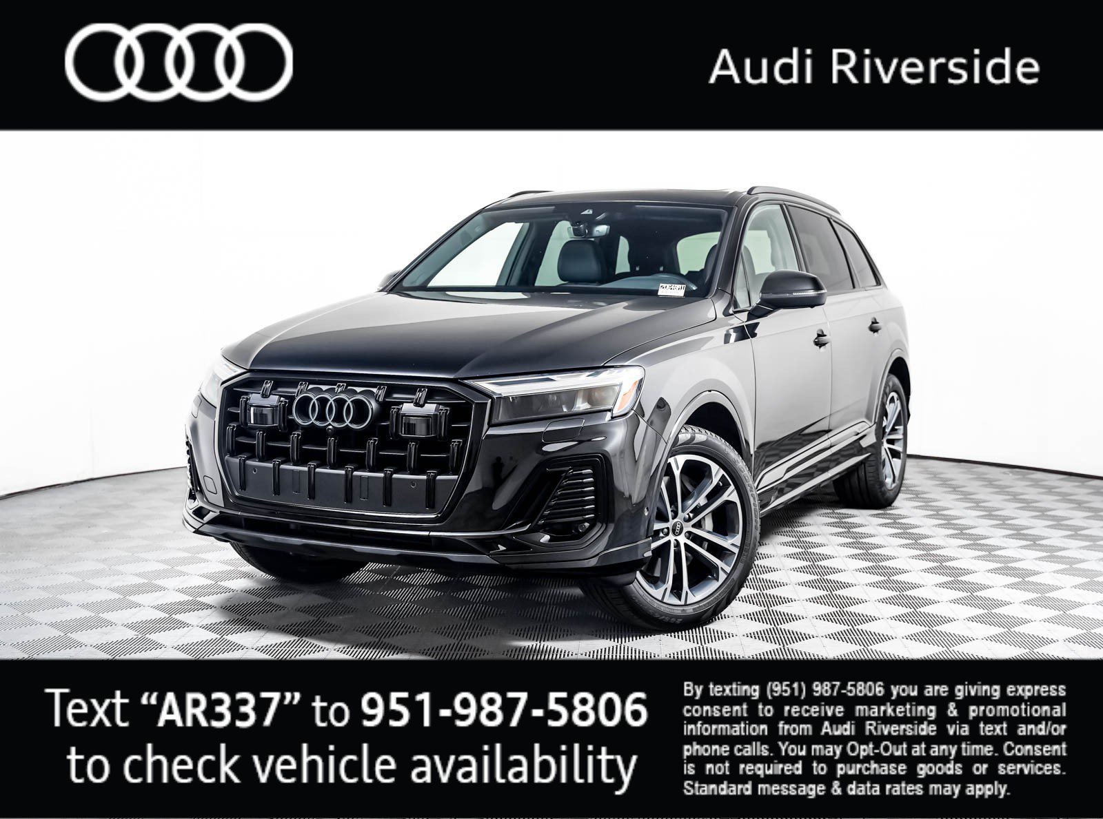 Used 2025 Mythos Black Metallic Audi Premium Plus image 1