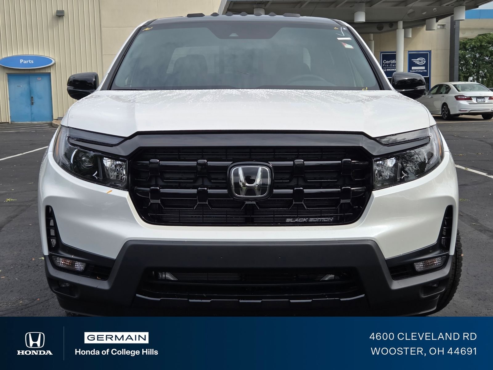 New 2026 Platinum White Pearl Honda Black Edition image 9