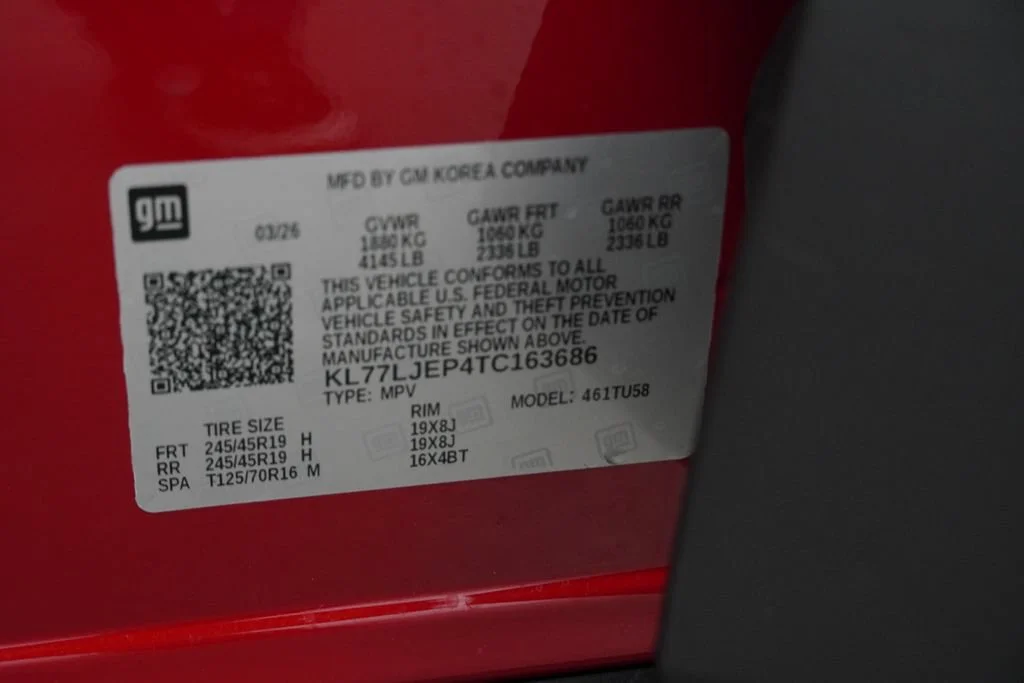 New 2026 Apex Red Chevrolet 2RS image 41