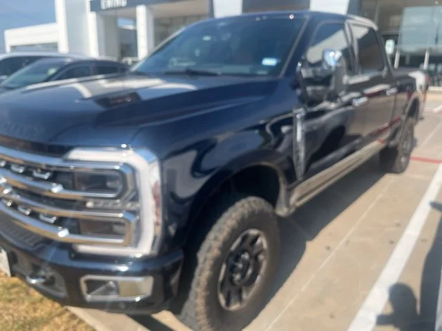 Used 2024 Blue Ford Platinum image 2