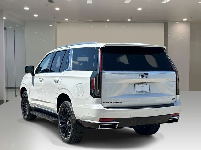 Used 2021 White Cadillac Premium Luxury image 3