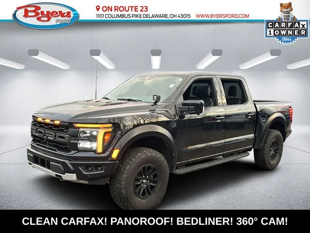 Used 2025 Black Ford Raptor image 1