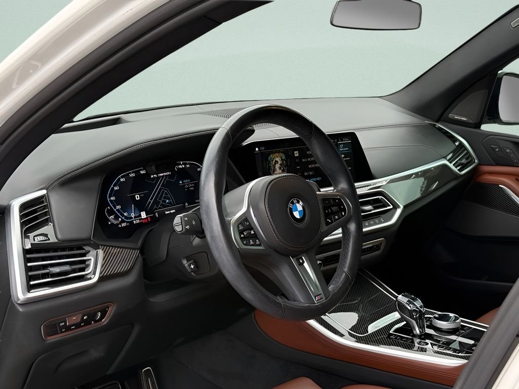 Certified Used 2022 Alpine White BMW M50i image 10