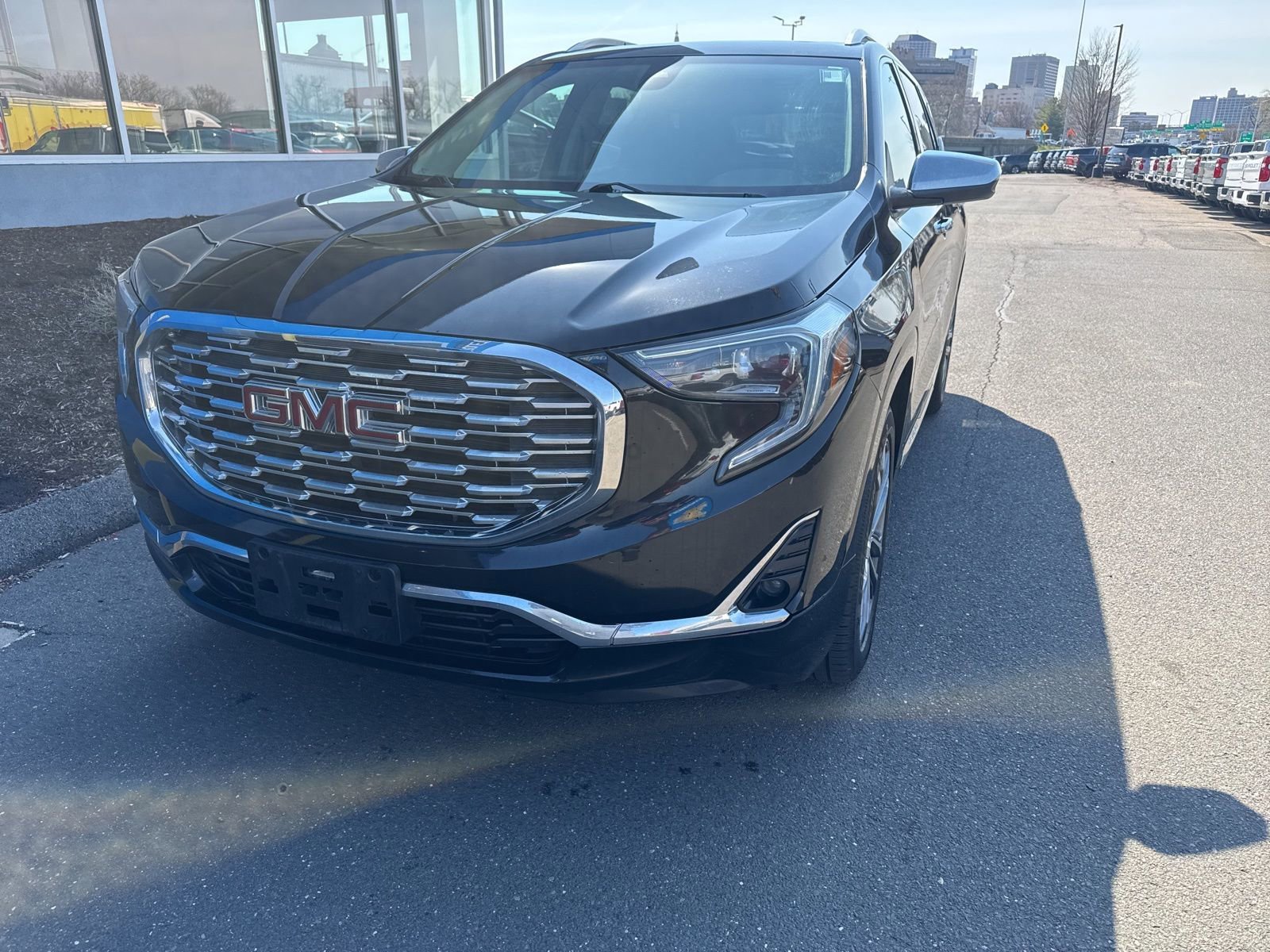 Used 2018 GMC Terrain Denali with VIN 3GKALXEX7JL401306 for sale in East Hartford, CT