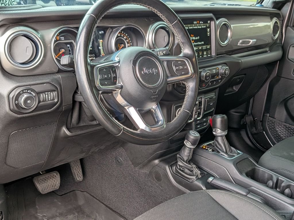 Used 2021 Gray Jeep Unlimited Sahara image 33