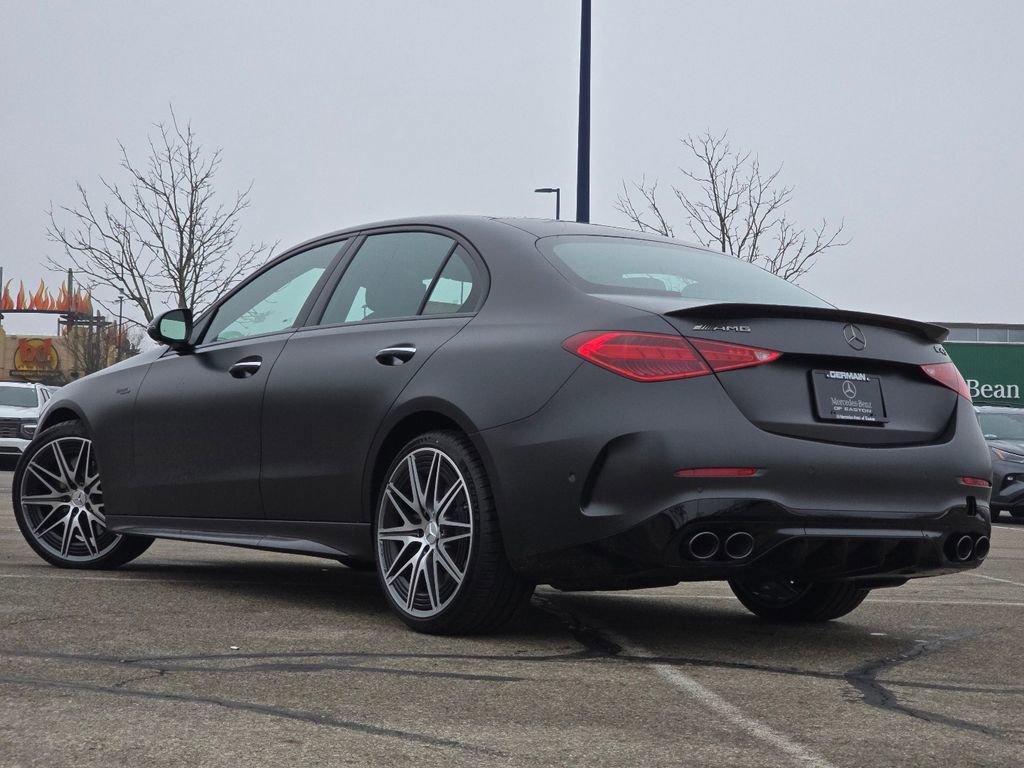 New 2026 MANUFAKTUR exclusive graphite grey magno Mercedes-Benz C 43 AMG® image 53