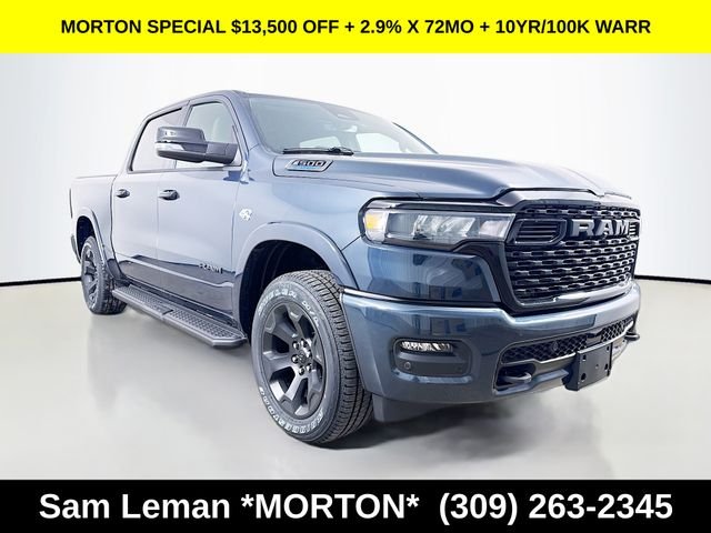 New 2026 Forged Blue Metallic Exterior Paint Ram Big Horn/Lone Star image 1