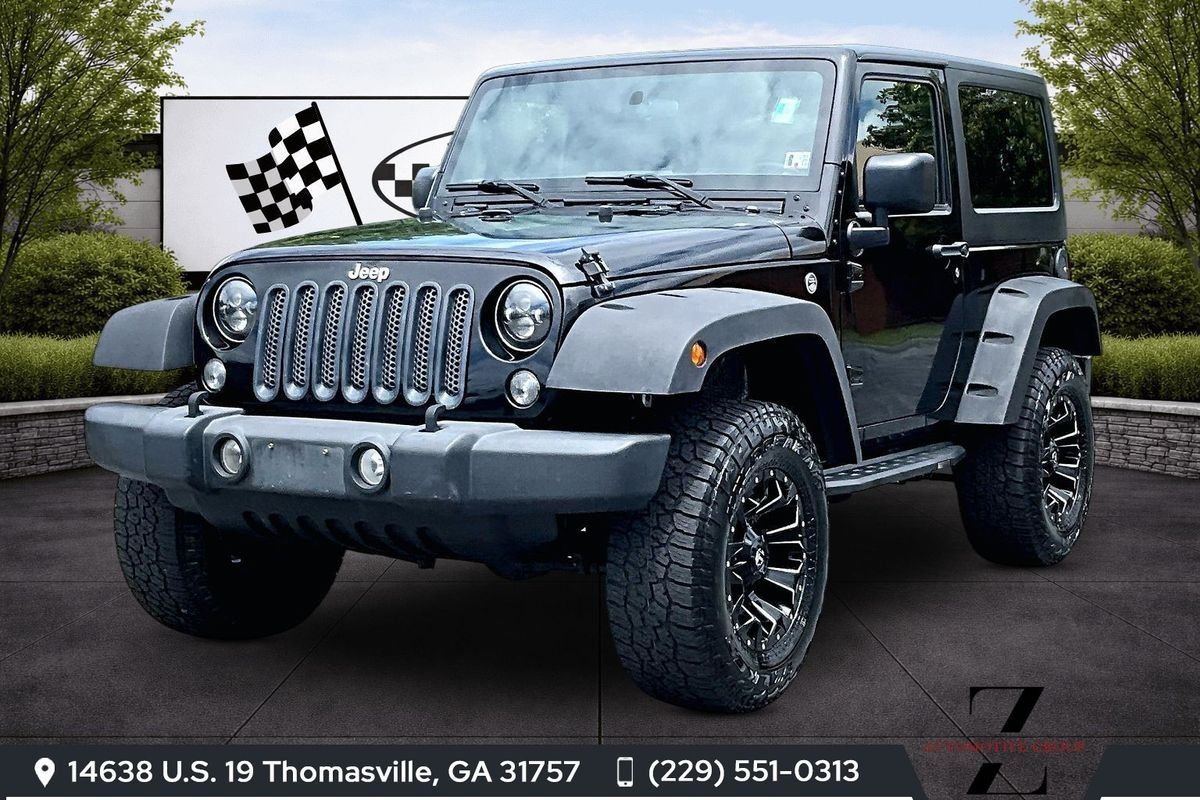 Used 2017 Black Jeep Sport image 1