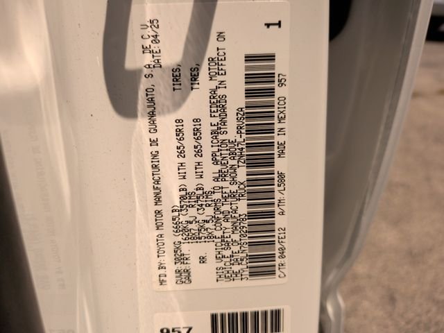 Certified Used 2025 White Toyota TRD Sport image 35