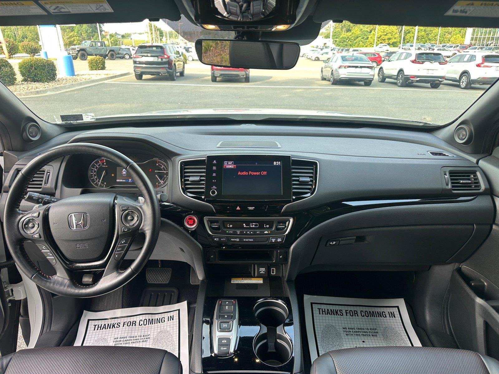 Used 2023 Platinum White Pearl Honda Black Edition image 28