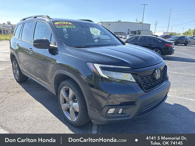 Used 2021 Crystal Black Pearl Honda Touring image 1