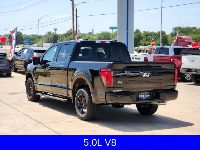 New 2026 Agate Black Metallic Ford XLT image 4