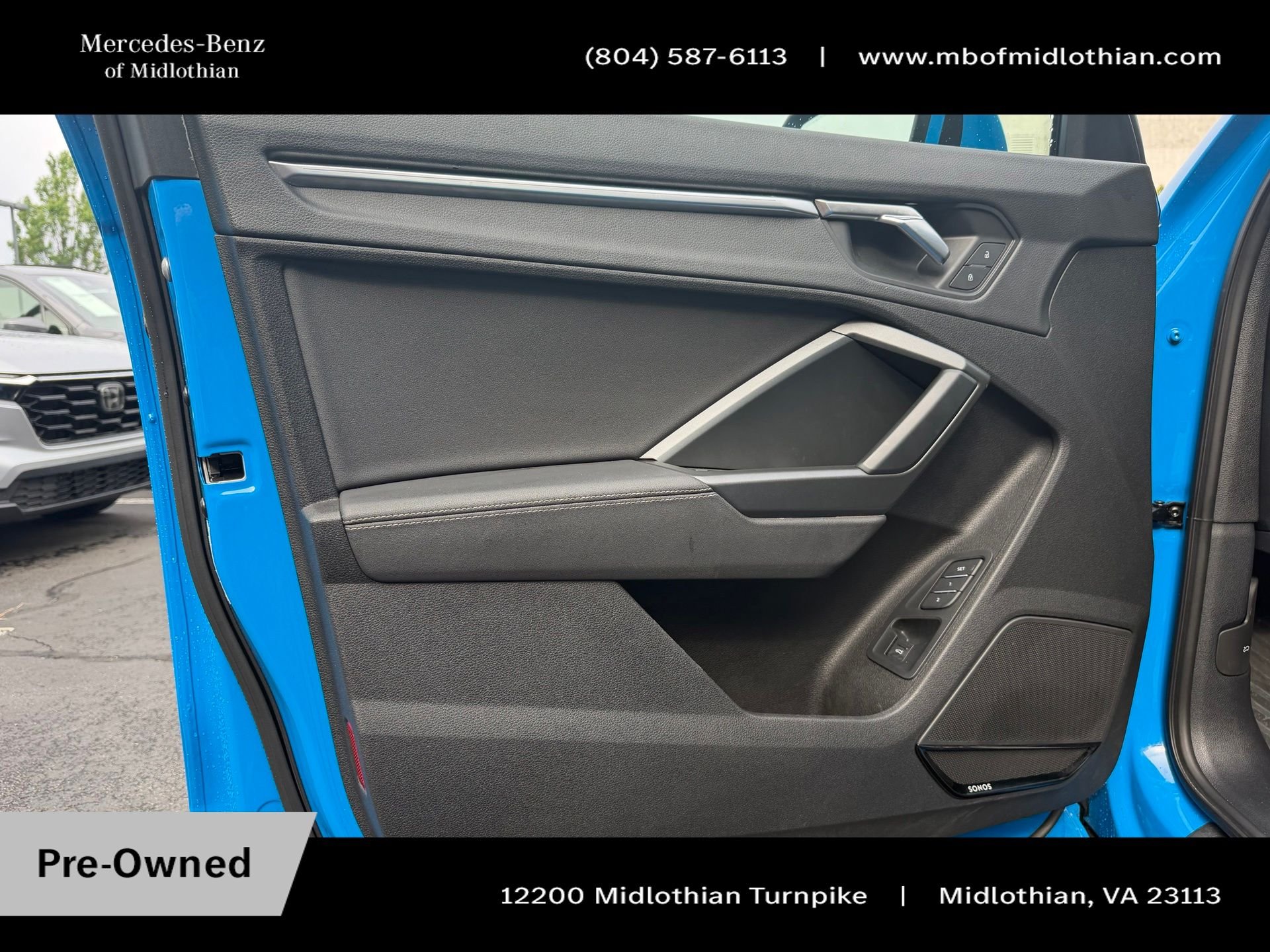 Used 2023 Blue Audi Premium Plus image 4