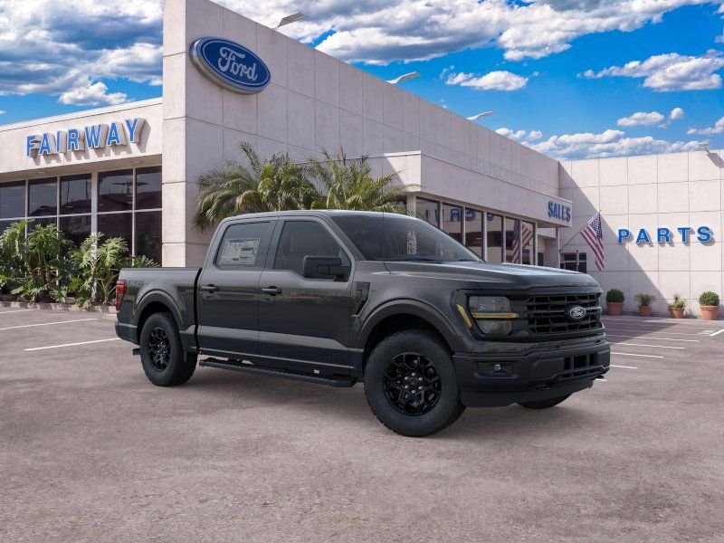 New 2026 Agate Black Metallic Ford XLT image 7