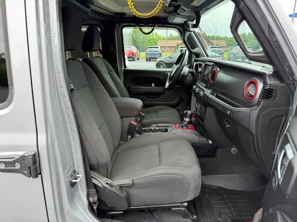 Used 2021 Silver Jeep Unlimited Willys image 13