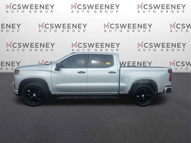 Used 2021 SILVER ICE METALLIC Chevrolet Custom image 2
