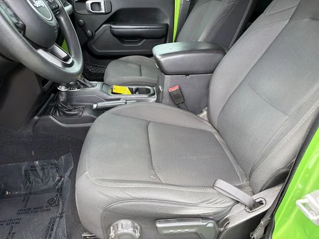 Used 2019 Green Jeep Unlimited Sport image 22