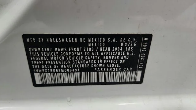 Used 2025 White Volkswagen 1.5T S image 24