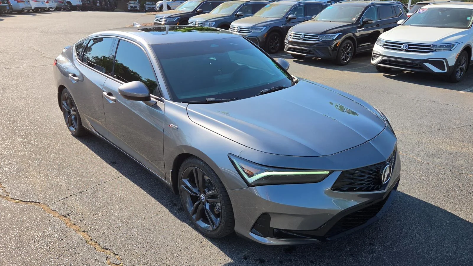 Used 2024 Liquid Carbon Metallic Acura w/A-SPEC image 7