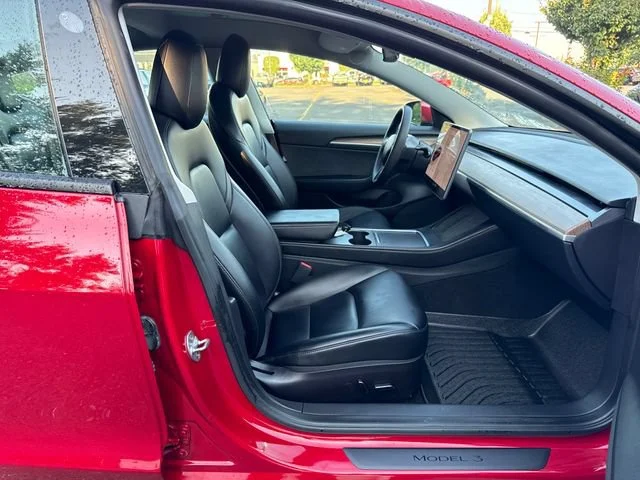 Used 2022 Red Multi-Coat Tesla Long Range image 9