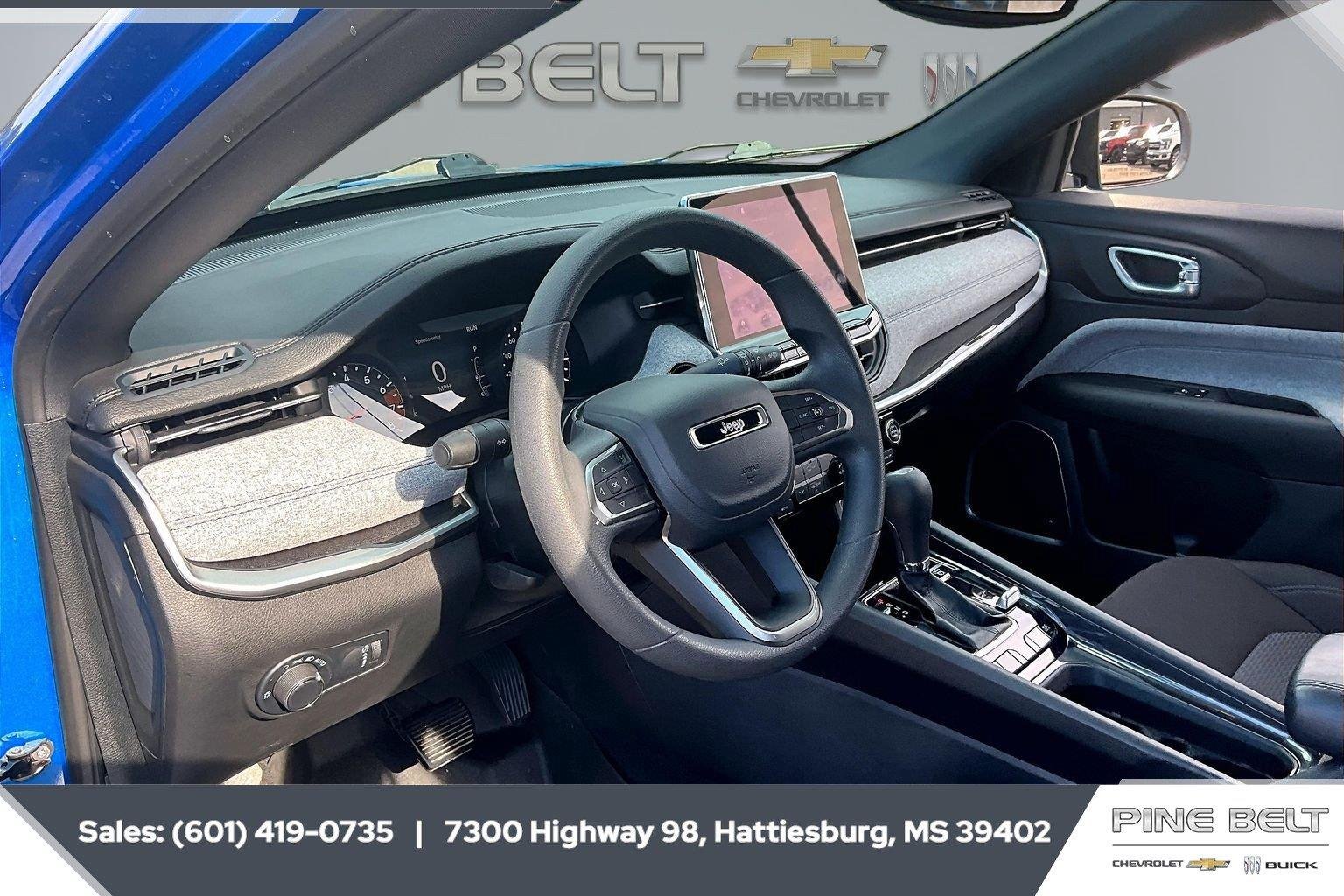 Used 2024 Blue Jeep Sport 4x4 image 12