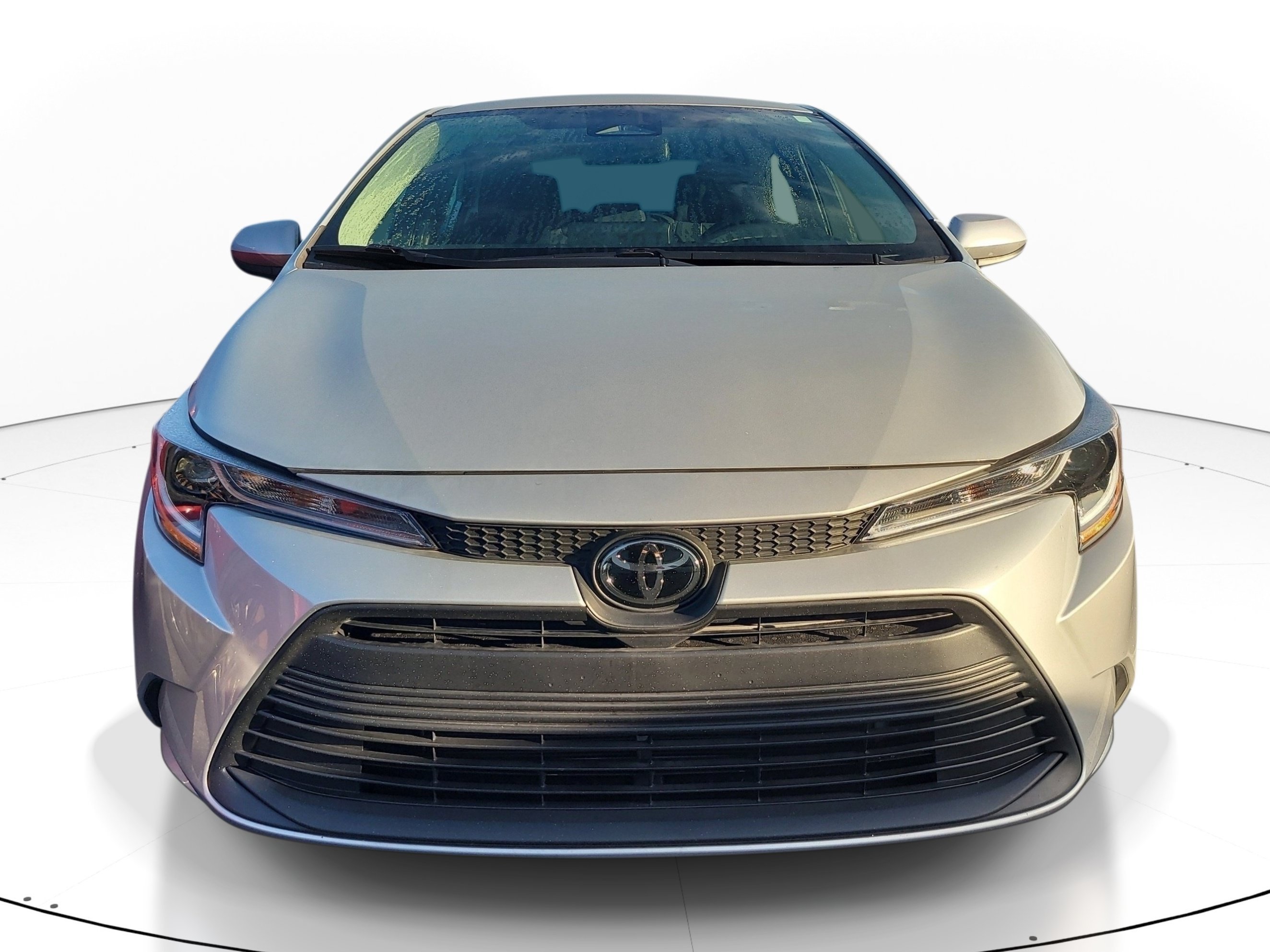 Used 2025 Classic Silver Metallic Toyota LE image 2