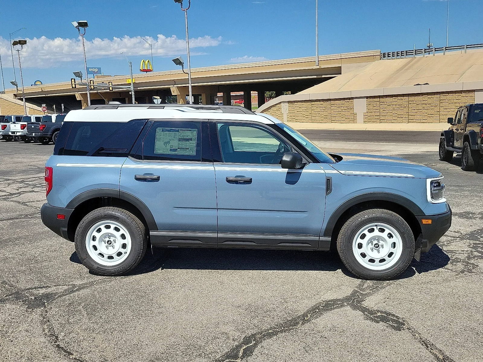 New 2025 Azure Gray Metallic Tri-Coat Ford Heritage image 5