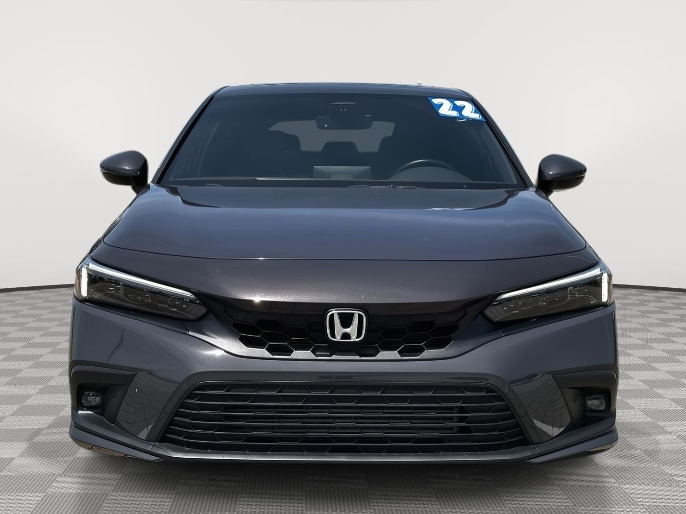 Certified 2022 Honda Civic Hatchback Sport Touring with VIN 19XFL1H8XNE018957 for sale in Kansas City