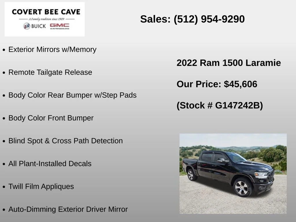 Used 2022 Black Ram Laramie image 30