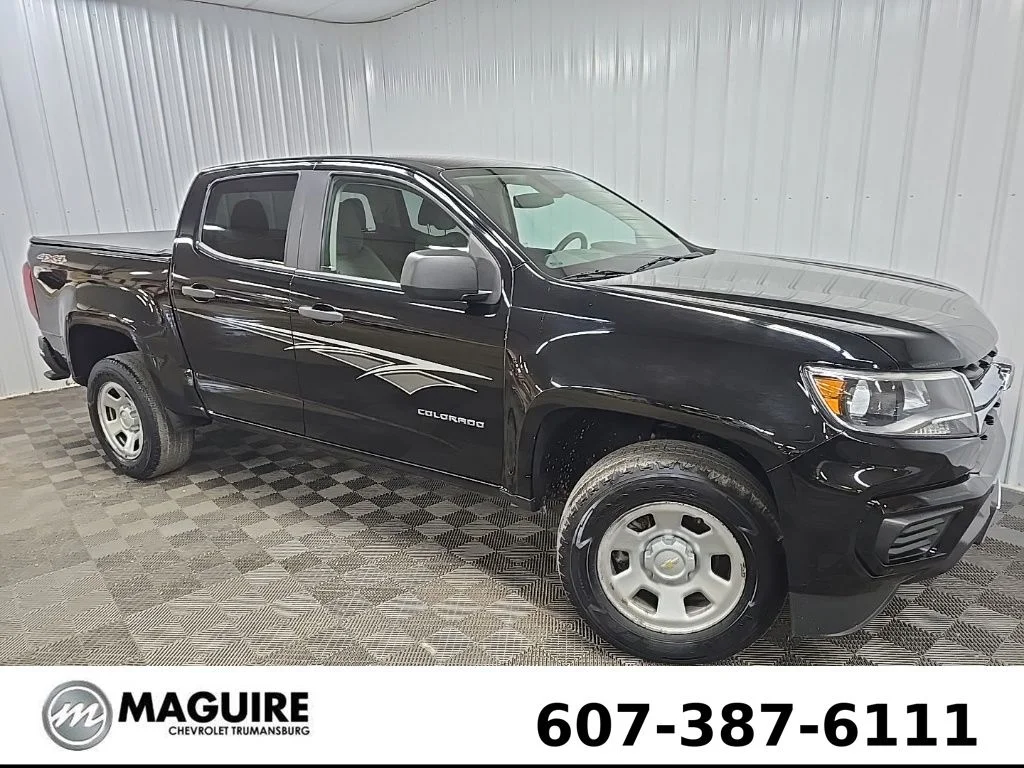 Used 2021 Black Chevrolet Work Truck image 7
