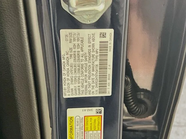 New 2026 Canyon River Blue Metallic Honda EX-L image 24