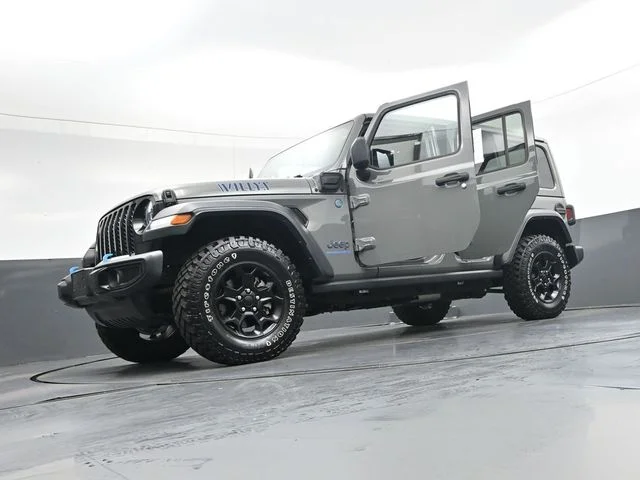 Used 2023 Gray Clearcoat Jeep Willys 4xe image 43