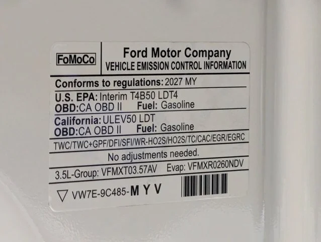 New 2027 Star White Metallic Tri-Coat Ford MAX Platinum image 66