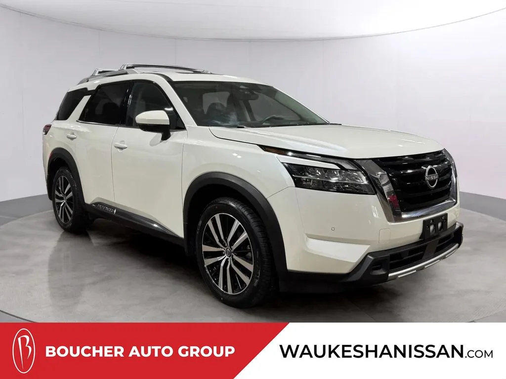Certified Used 2024 Pearl White Tricoat Nissan Platinum image 1