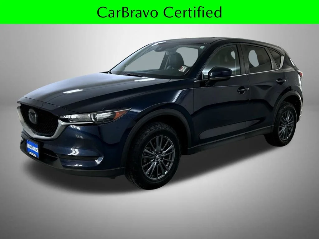 Certified Used 2019 Blue Mazda Touring image 1
