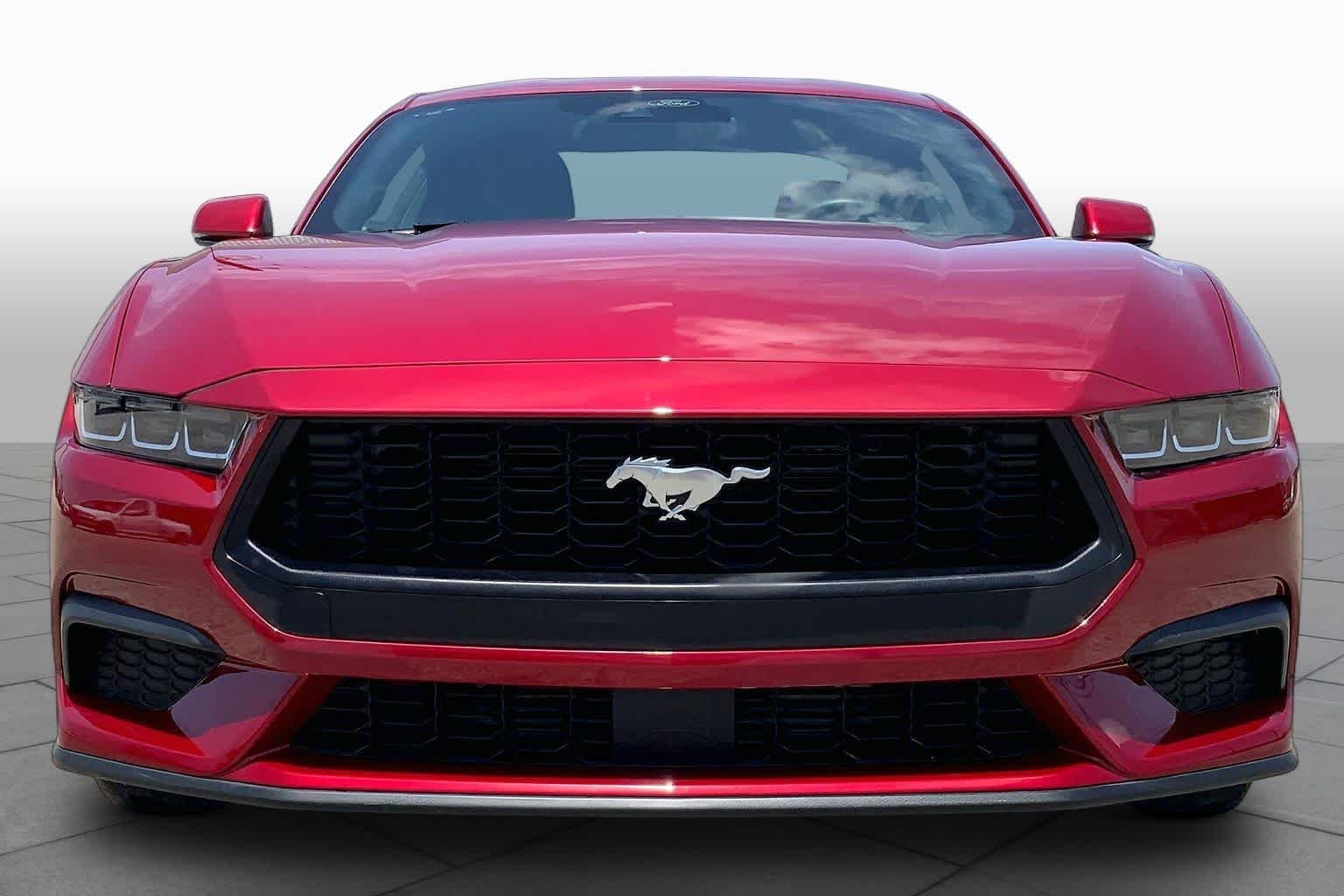 Used 2024 Rapid Red Metallic Tinted Clearcoat Ford EcoBoost Premium image 4