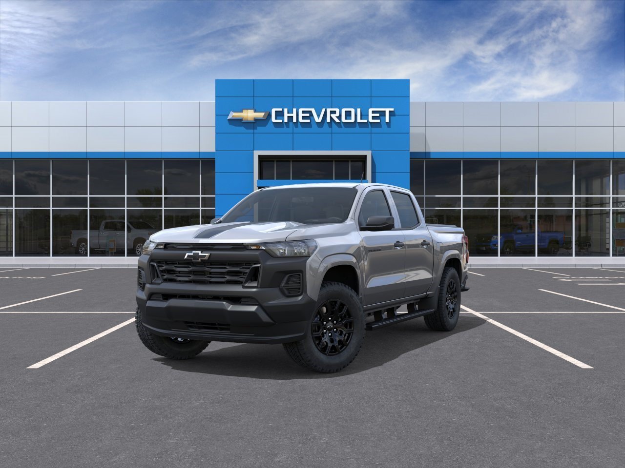 New 2026 Sterling Gray Metallic Chevrolet WT image 8