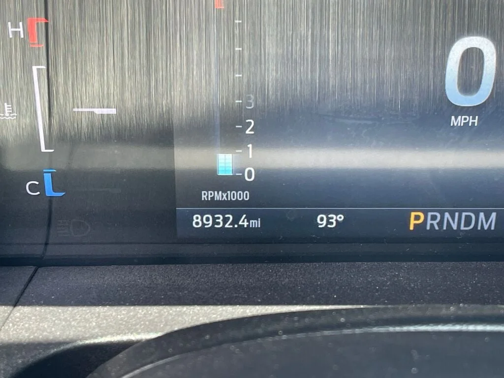 Used 2025 Shadow Black Ford XLT image 3