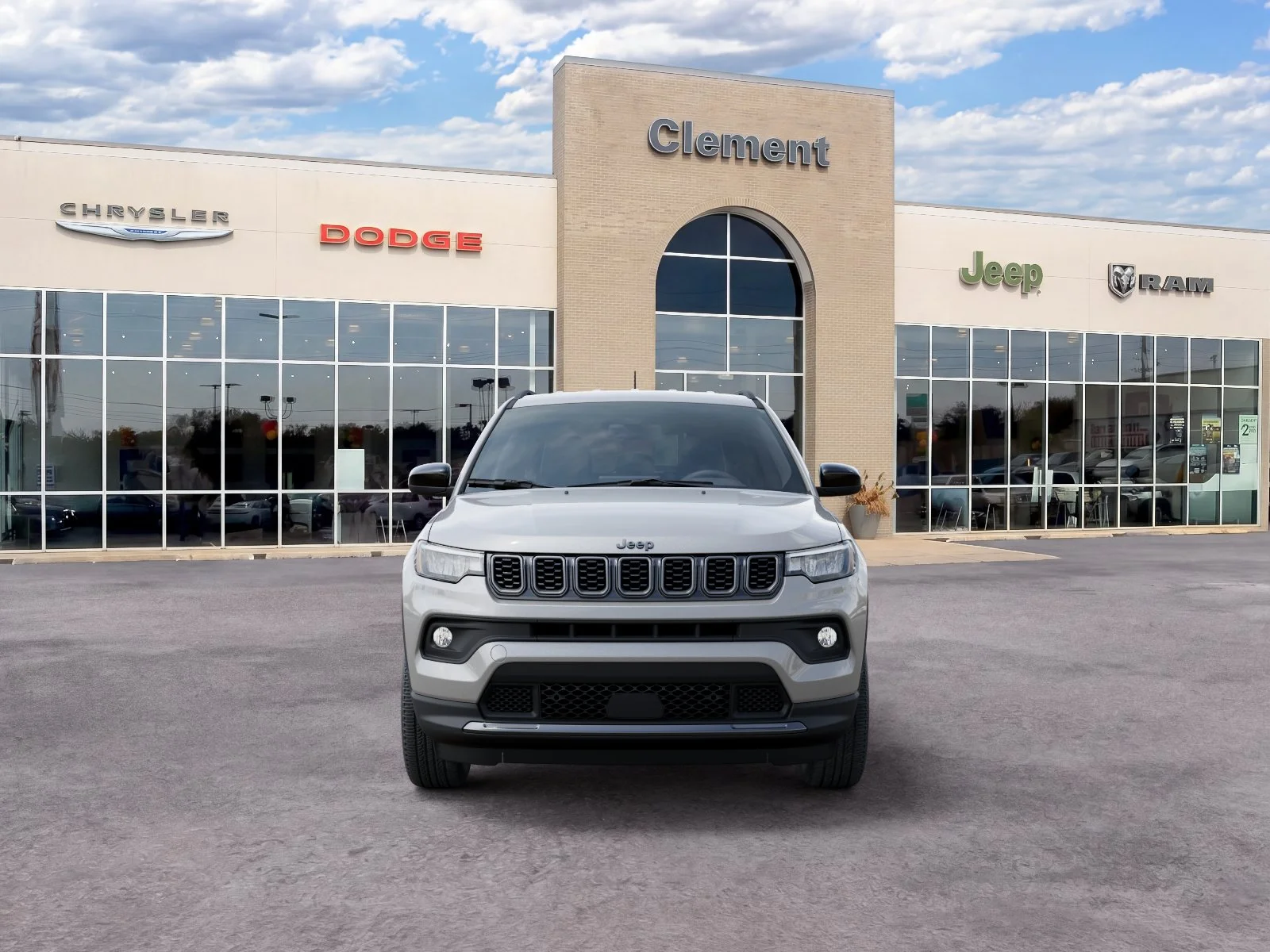 New 2026 Silver Zynith Metallic Clear-Coat Exterior Paint Jeep Latitude image 35
