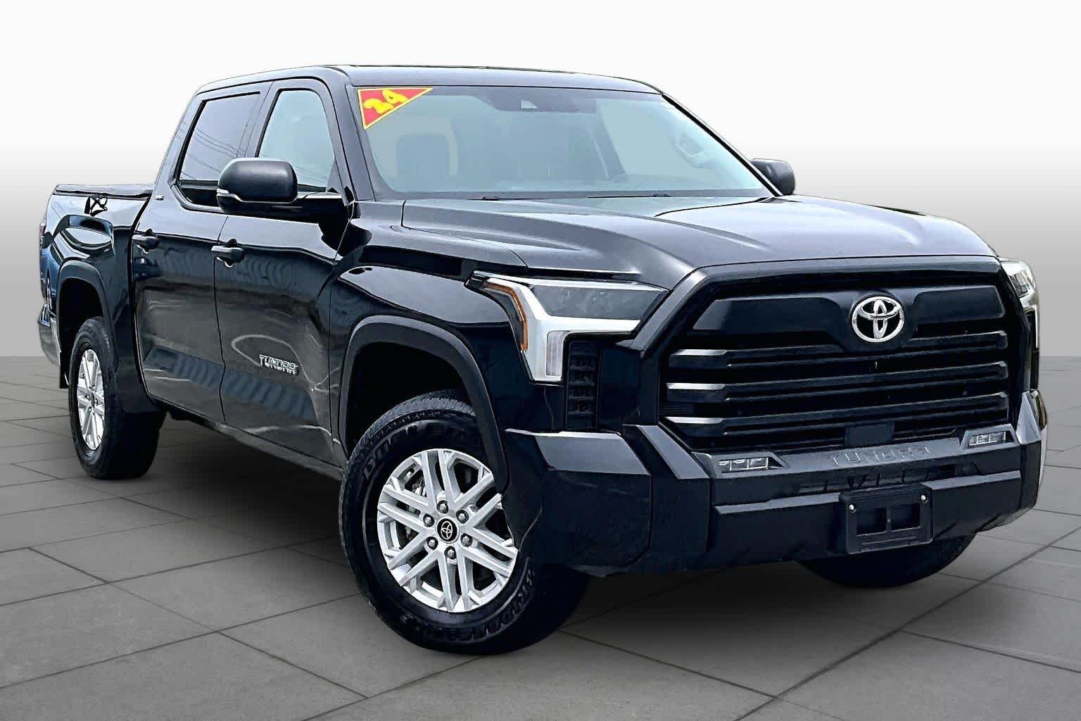 Used 2024 Midnight Black Metallic Toyota SR5 image 3
