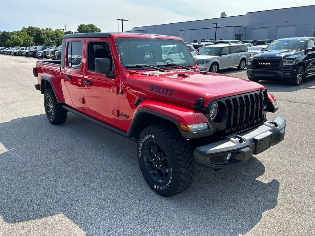 Used 2023 Red Jeep Willys image 3
