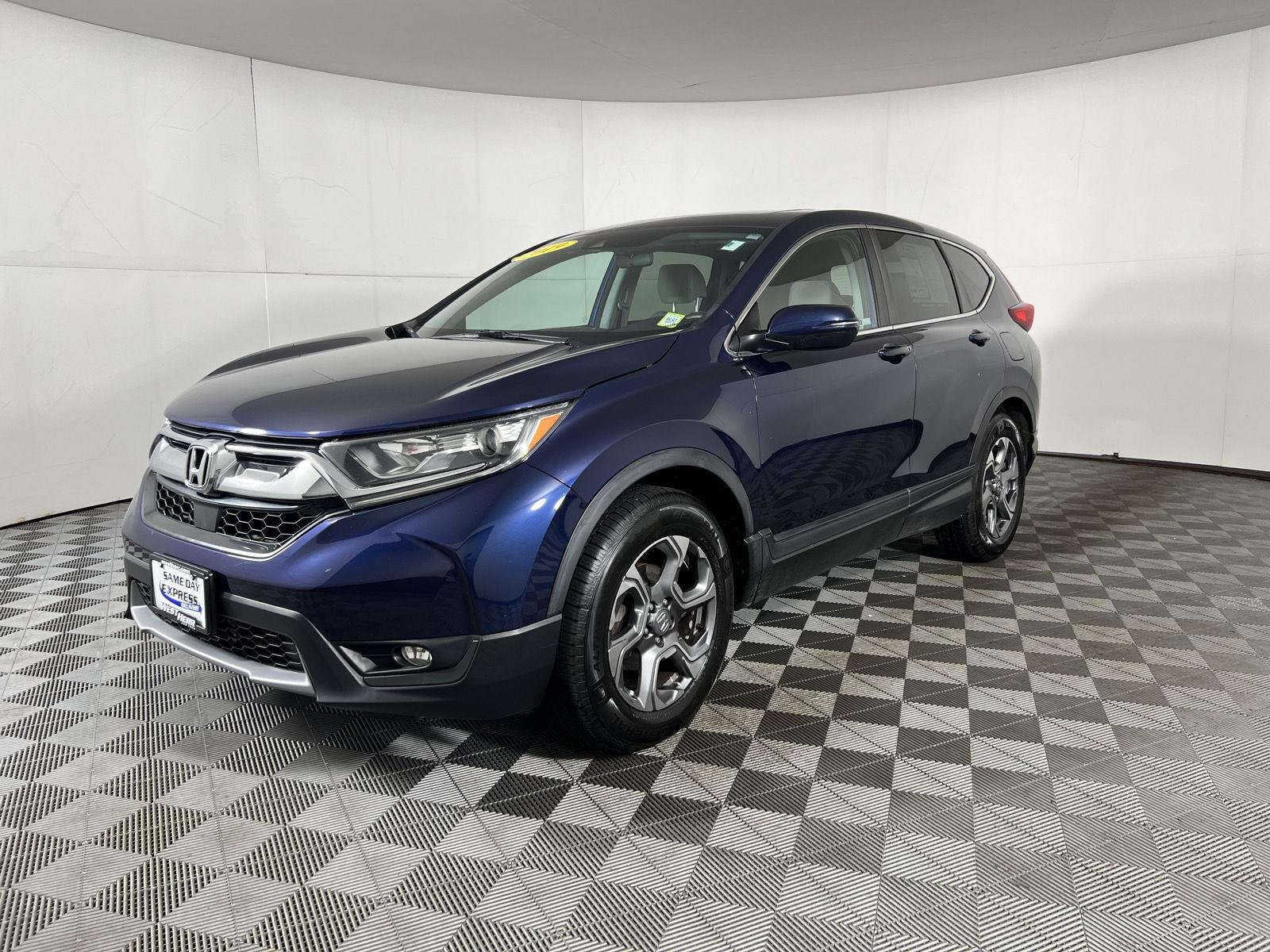 Used 2019 Obsidian Blue Pearl Honda EX image 38