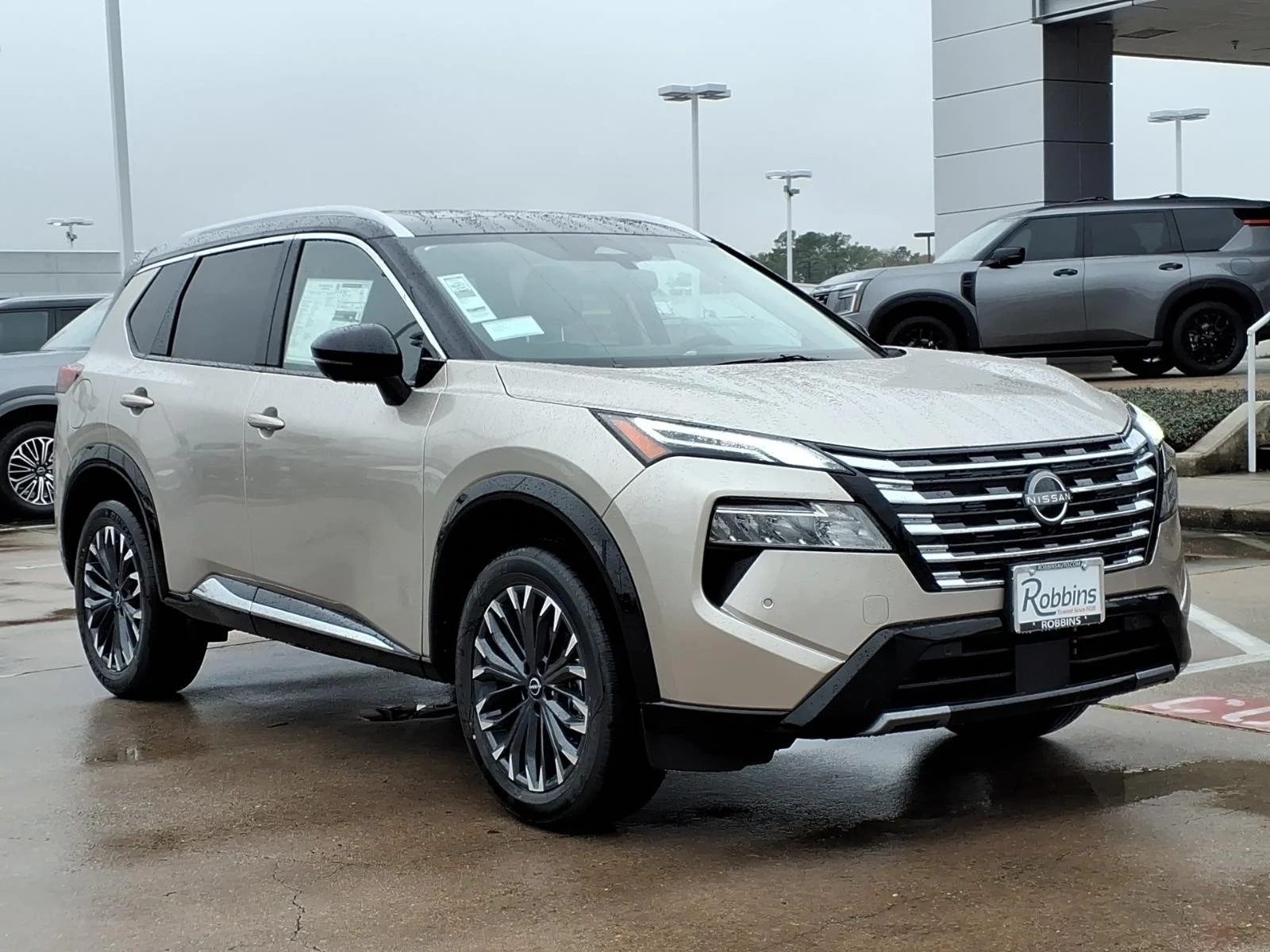 2026 Nissan Rogue Platinum Silver at Robbins Nissan