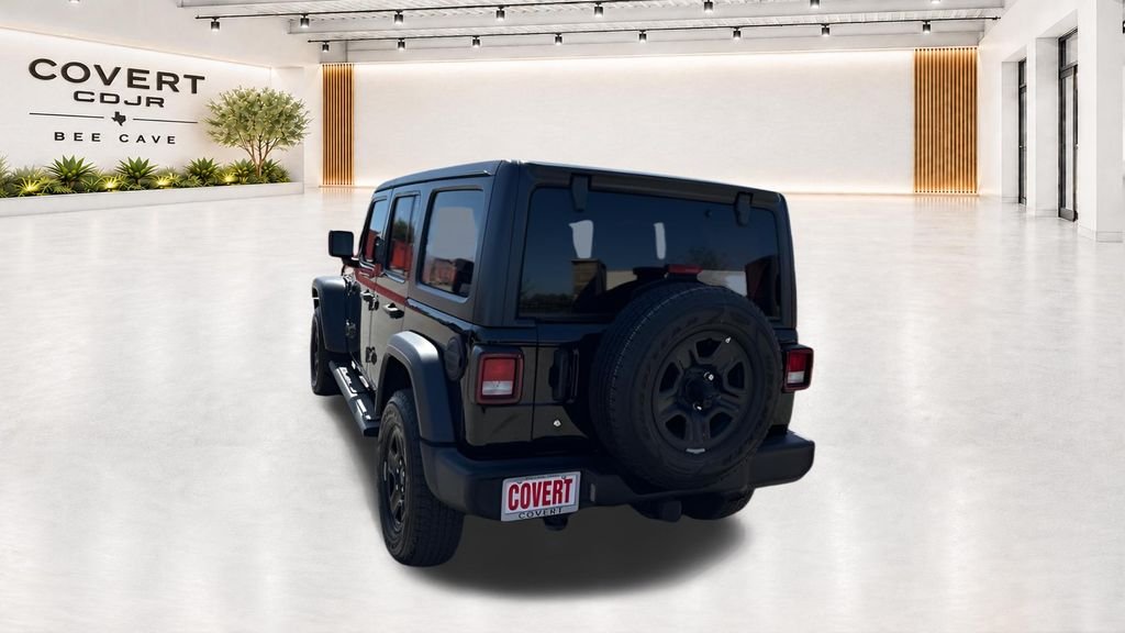 Used 2021 Black Jeep Unlimited Sport image 8