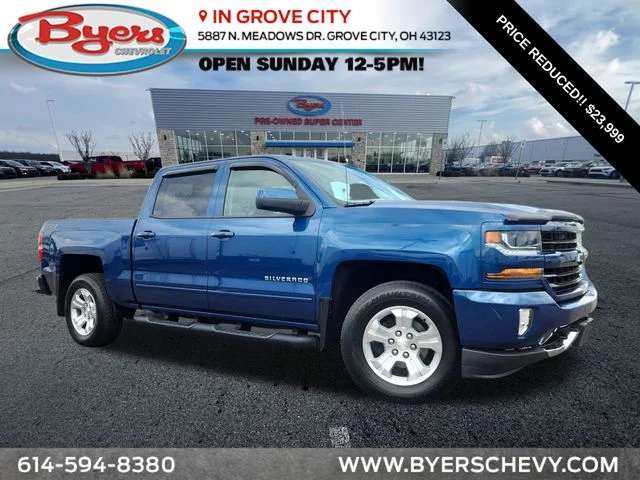 Used 2018 Blue Chevrolet LT image 1