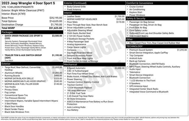 2023 Jeep Wrangler 4-Door Sport S - Photo 32